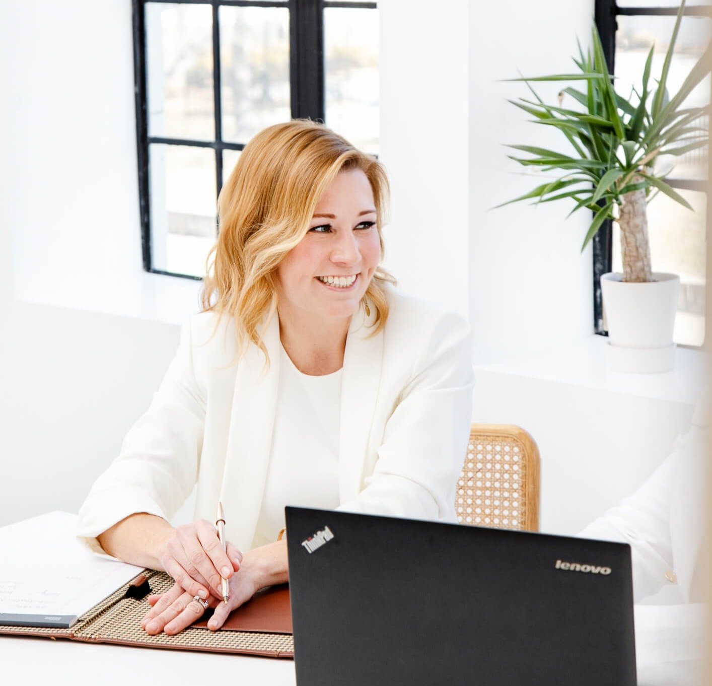 Candice Yagmin at Desk